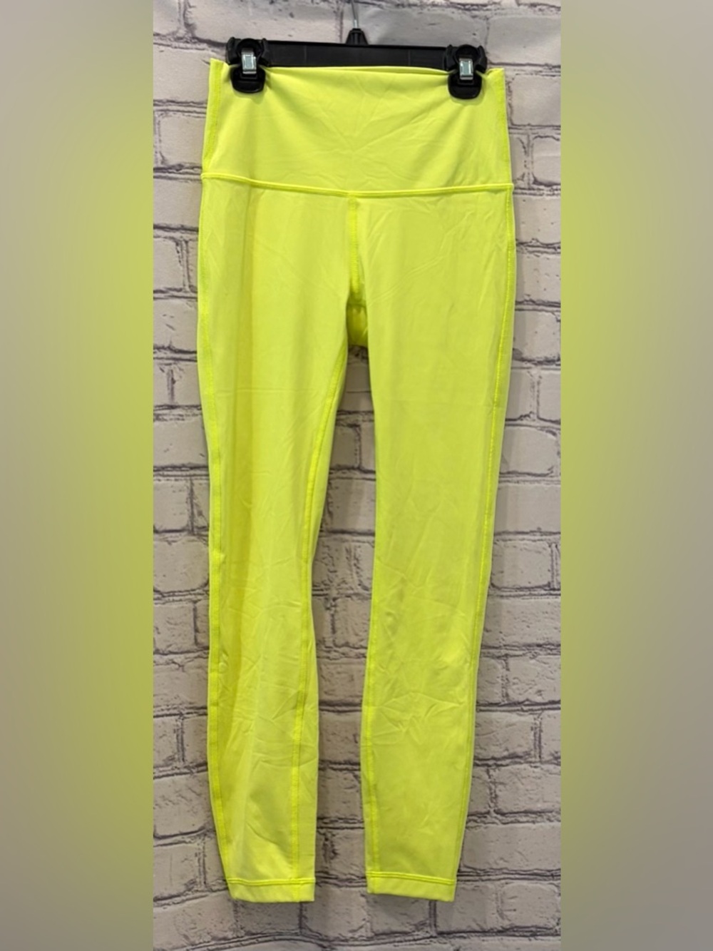 Lululemon Size :4  Women  Neon Yellow Athletic Leggings
